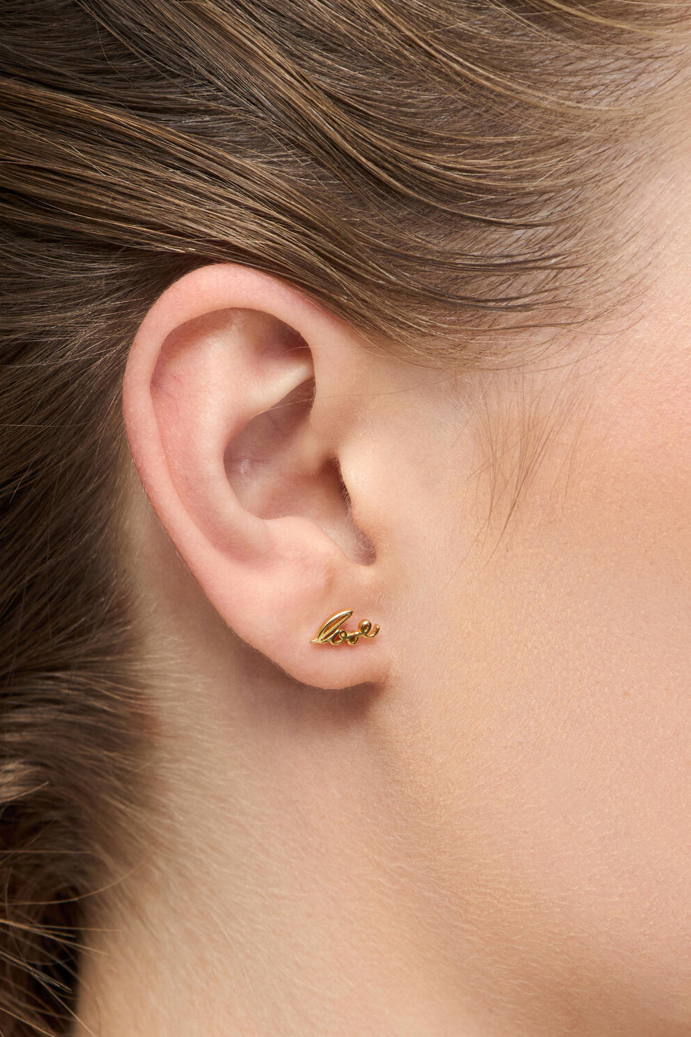 For My Love ørestik - forgyldt